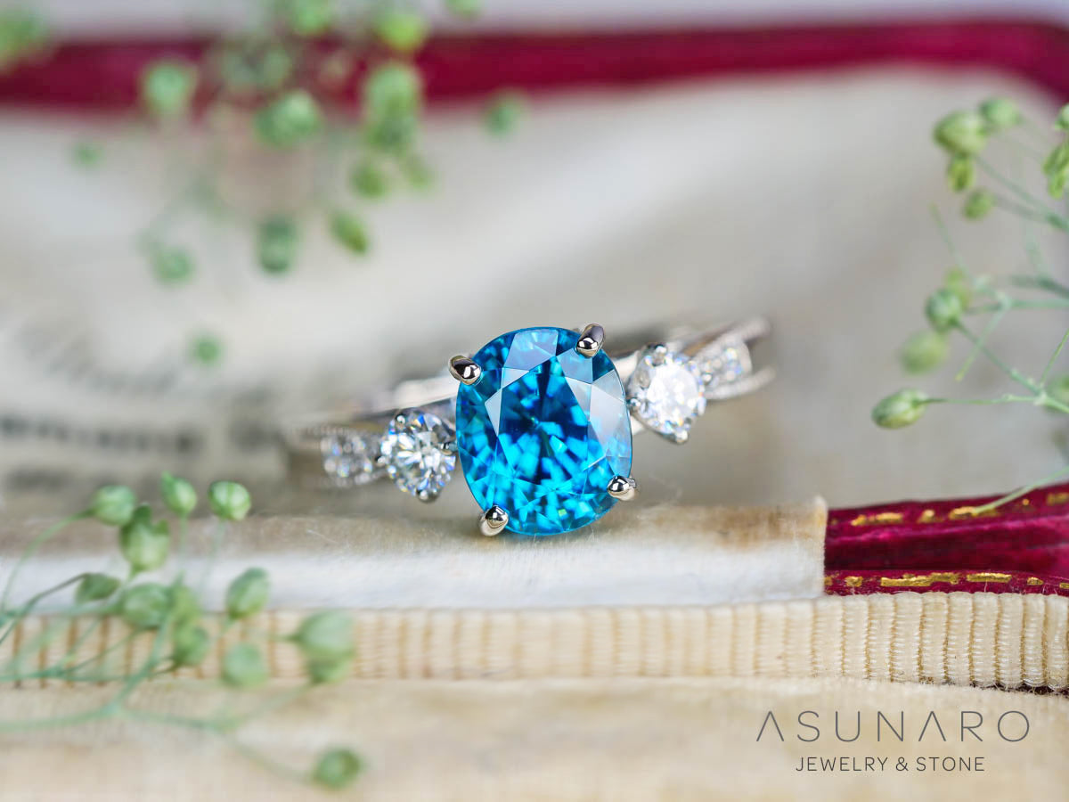 お仕立て用】空枠番号：5345C 8×7mm リング枠 【オーダージュエリー用