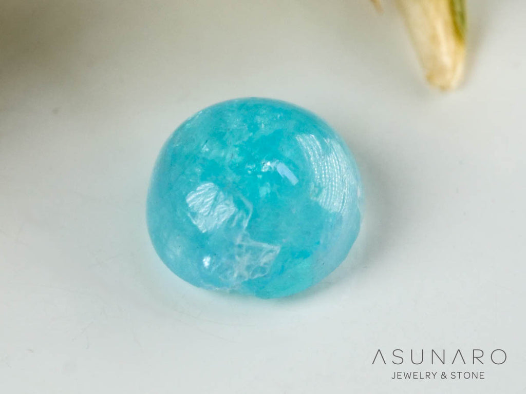 パライバトルマリン　カボション　 ブラジル産　0.28ct 【241106-2691】