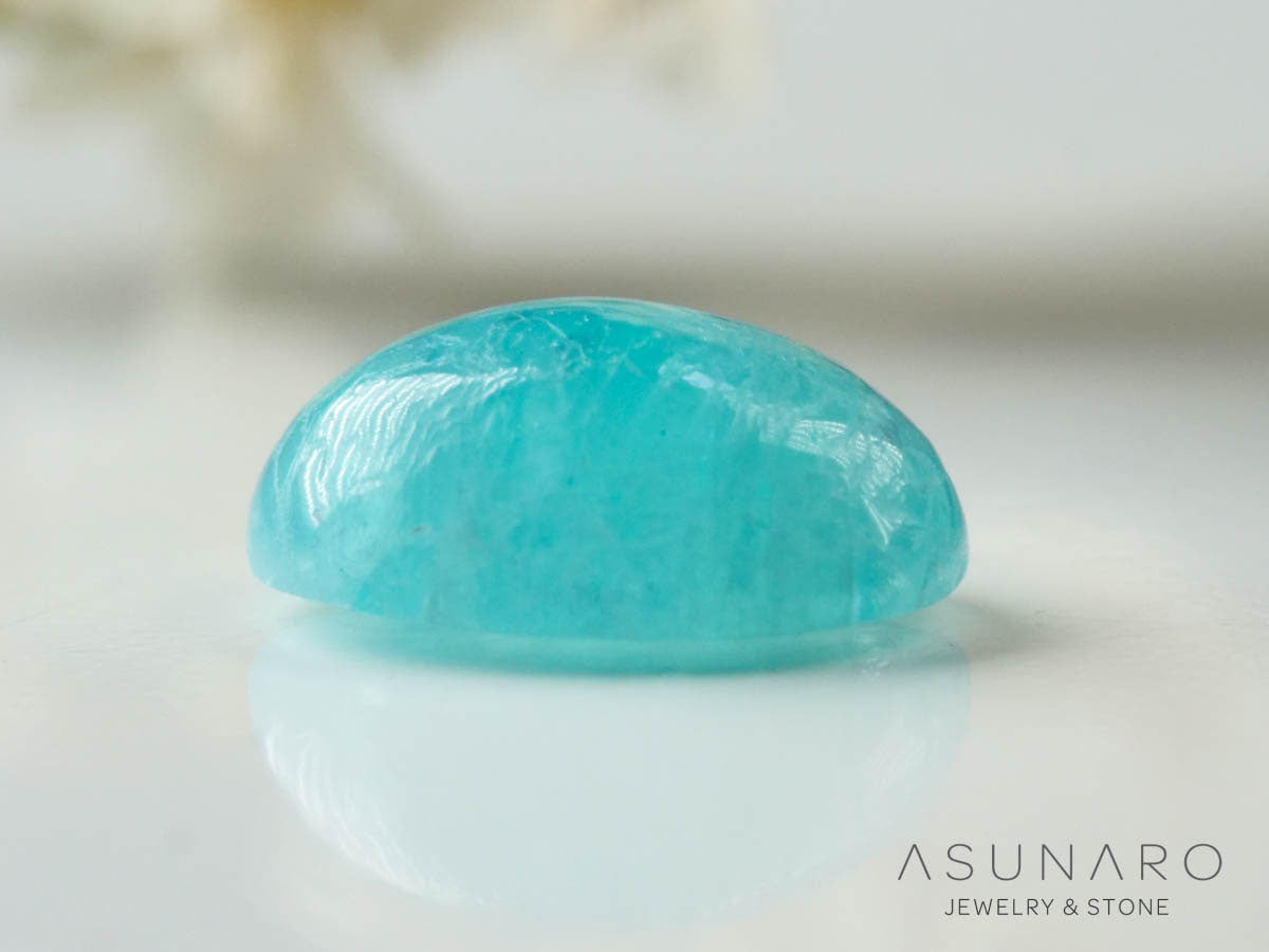 パライバトルマリン　カボション　 ブラジル産　0.54ct 【241106-2694】