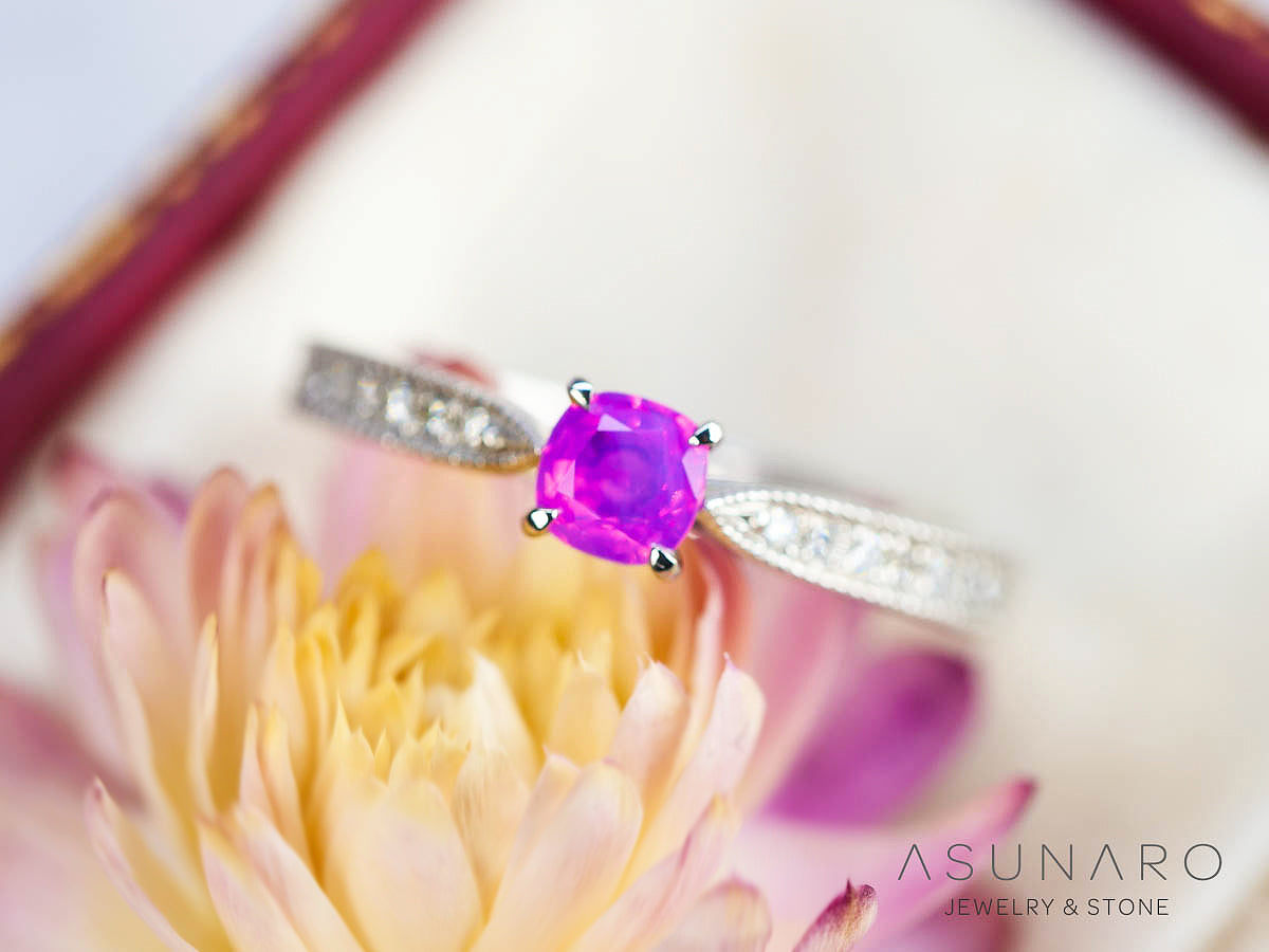 【お仕立て用】空枠番号：5451I　リング枠【オーダージュエリー用】