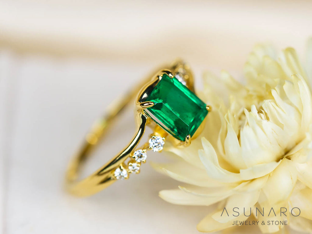 【お仕立て用】空枠番号：5165C　  リング枠　【オーダージュエリー用】