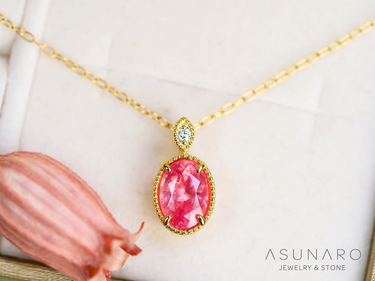 【お仕立て用】空枠番号：4521C　ペンダントトップ枠【オーダージュエリー用】