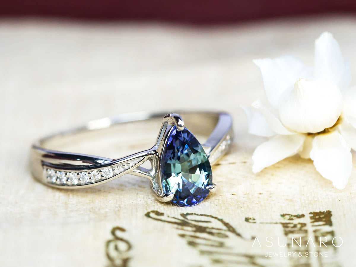 【お仕立て用】空枠番号：4948C　リング枠【オーダージュエリー用】