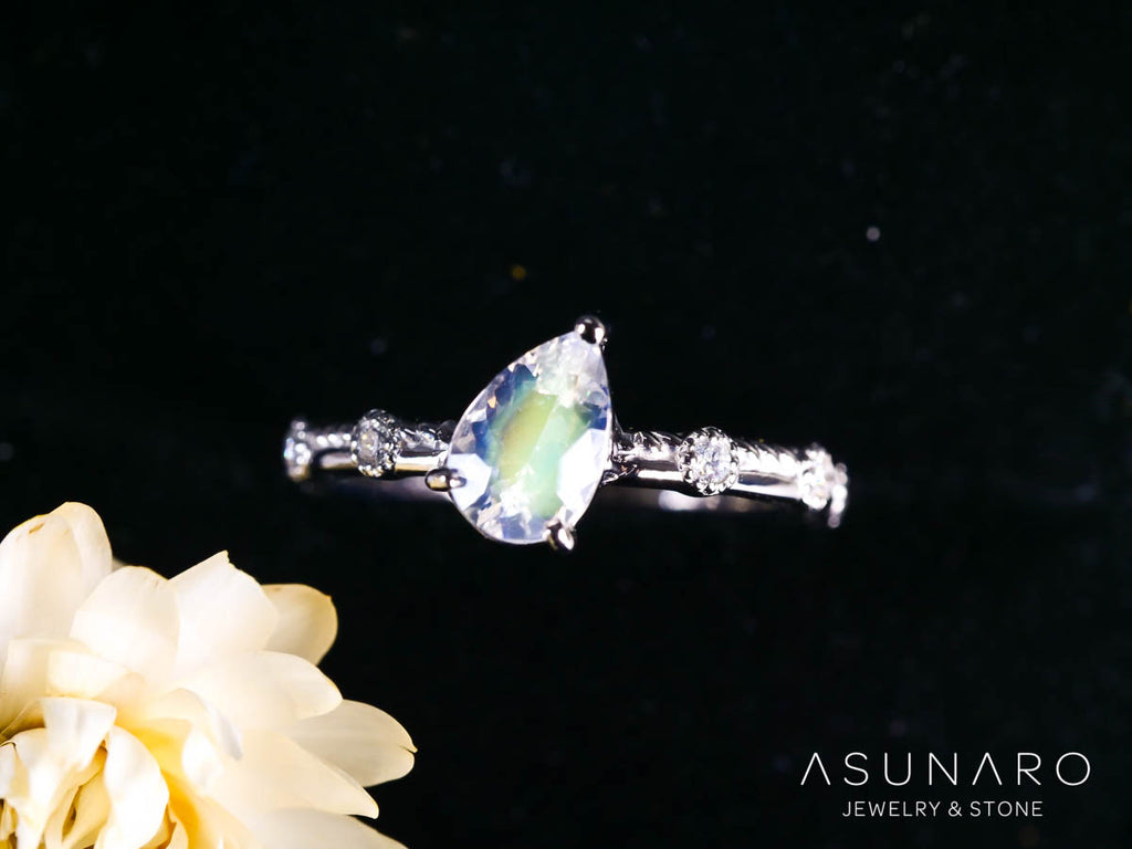 【お仕立て用】空枠番号：5584C　リング枠【オーダージュエリー用】