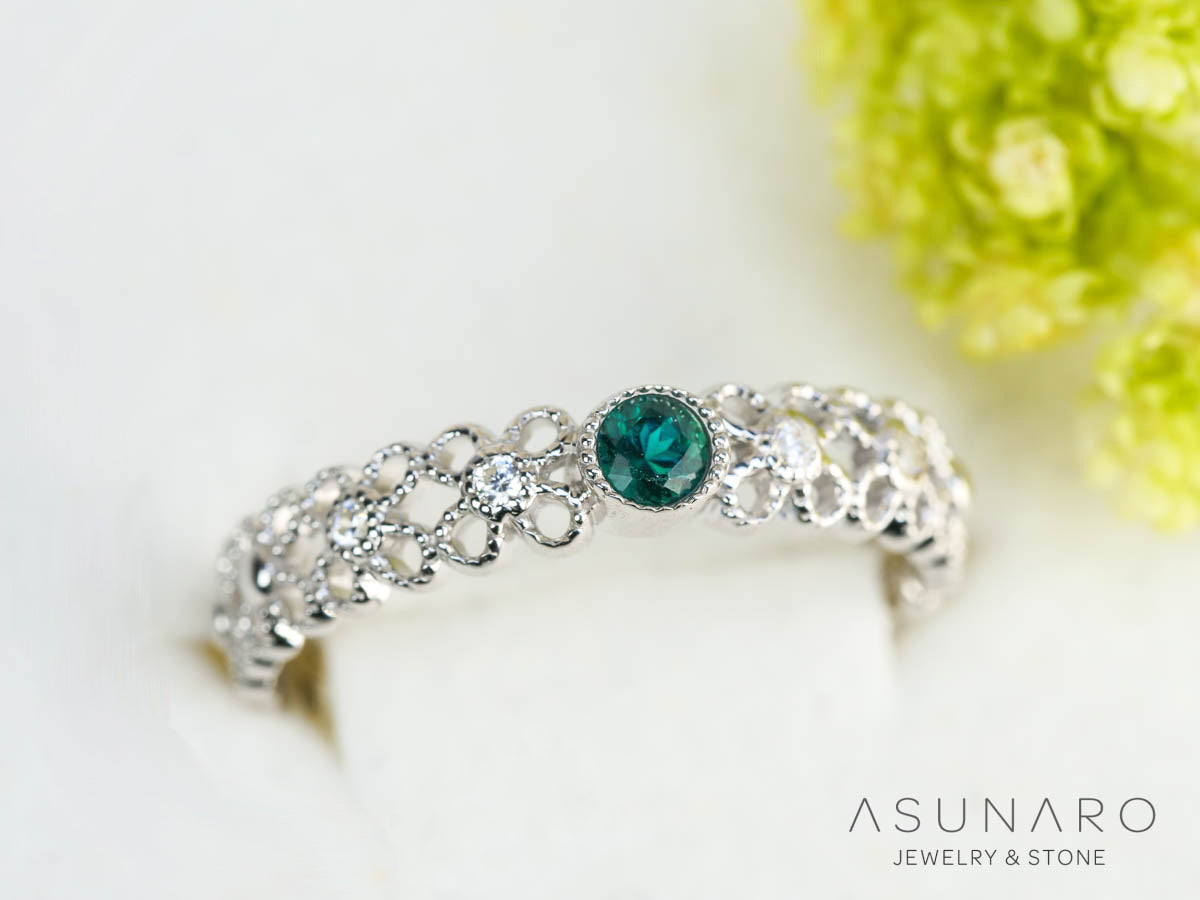 【お仕立て用】空枠番号：5309I　リング枠【オーダージュエリー用】