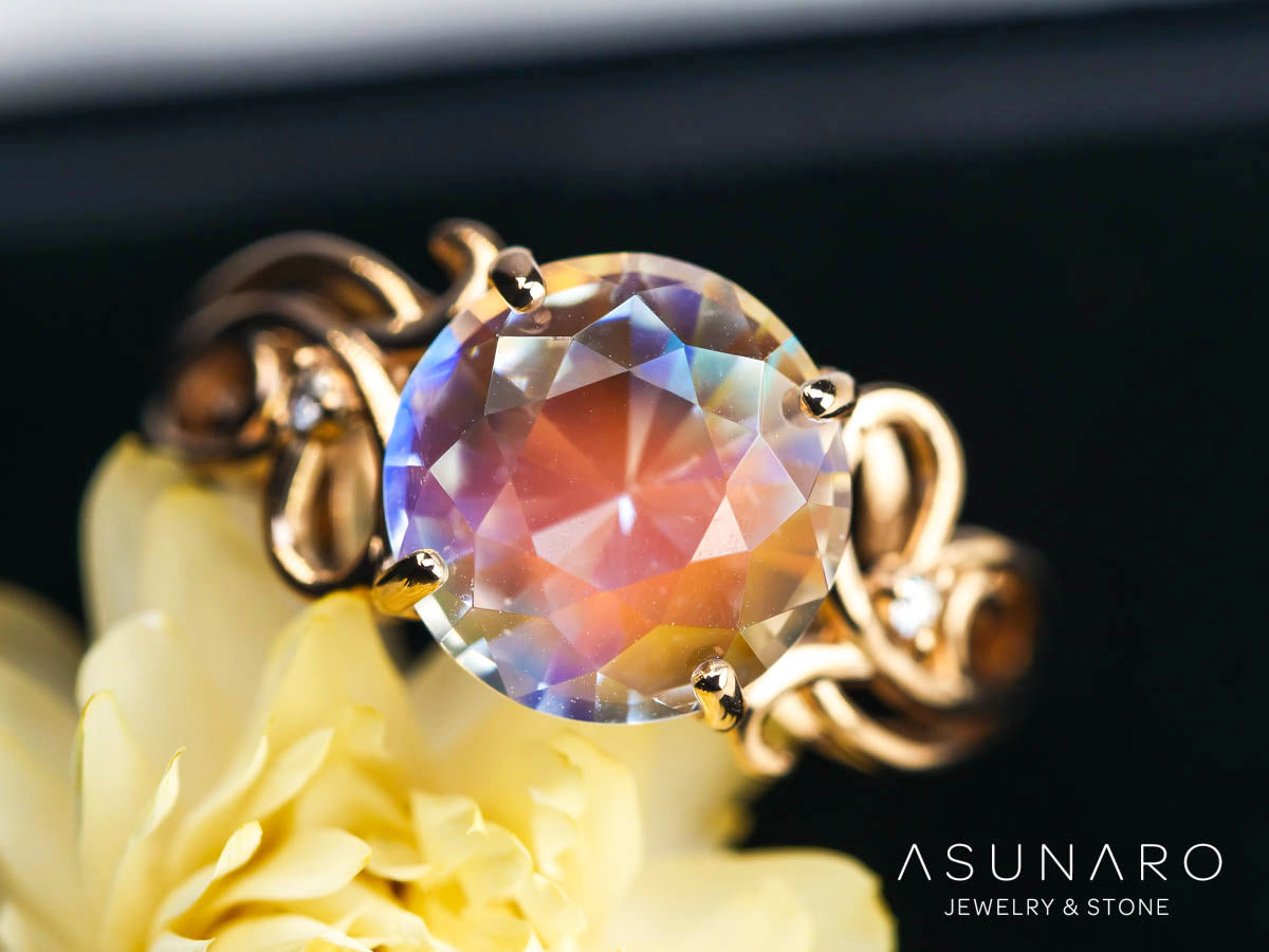 【お仕立て用】空枠番号：3587C　リング枠【オーダージュエリー用】