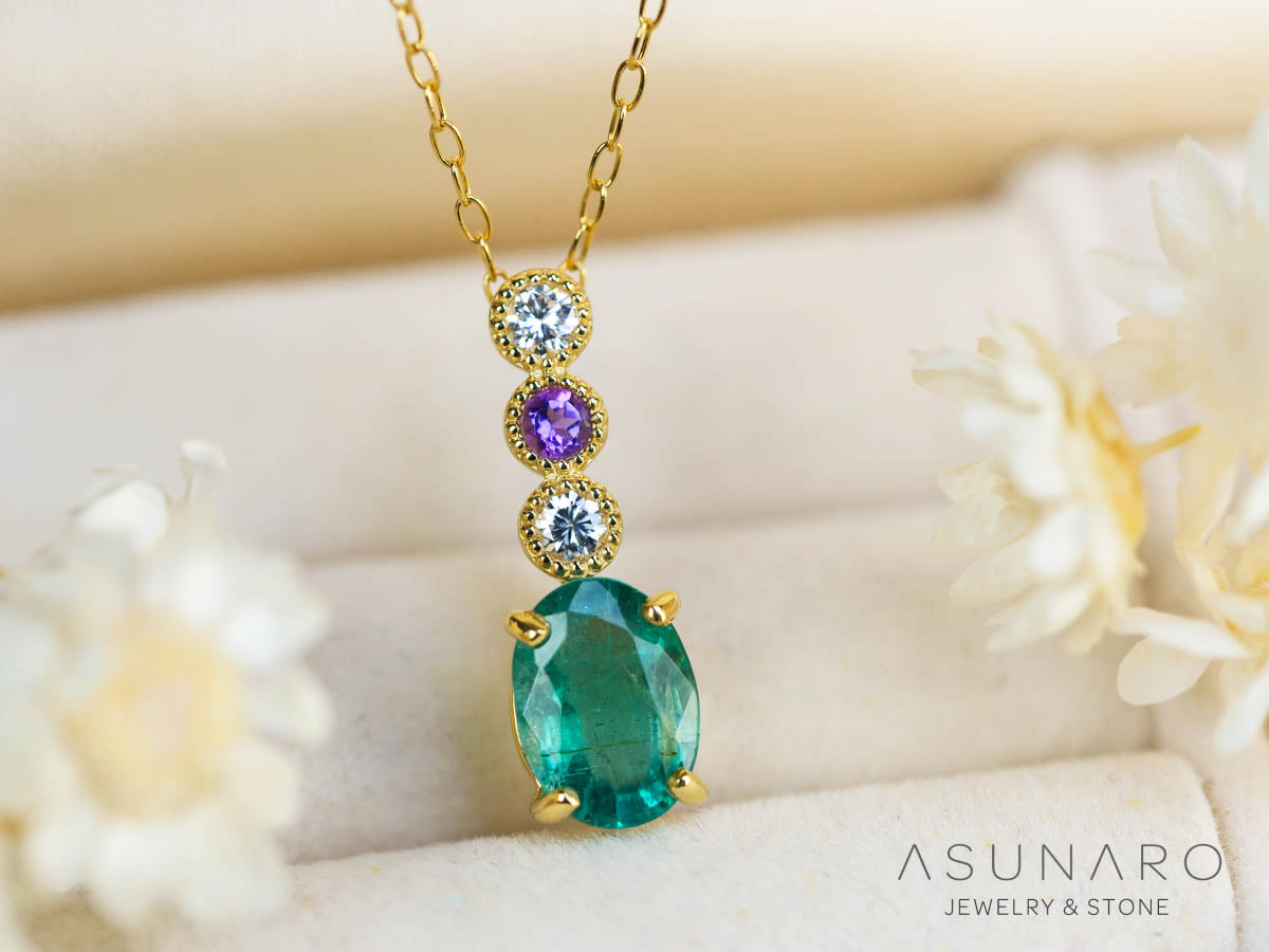 【お仕立て用】空枠番号：4256C　ペンダントトップ枠【オーダージュエリー用】