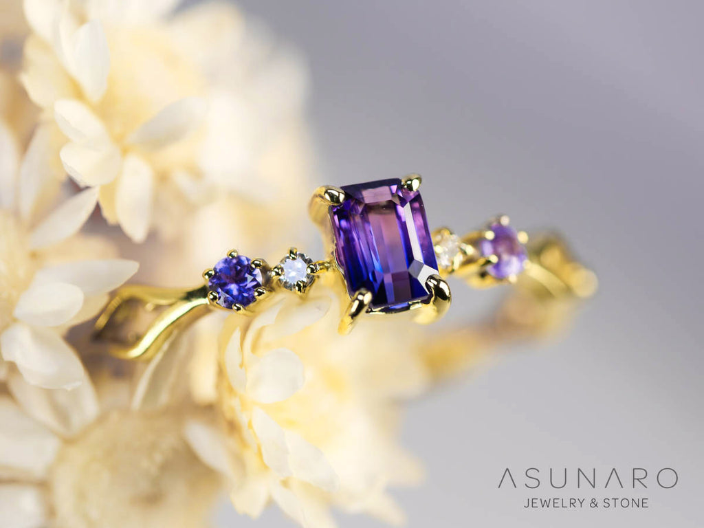 【お仕立て用】空枠番号：S02A　リング枠【オーダージュエリー用】