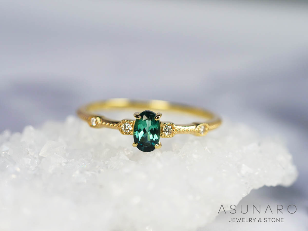 【お仕立て用】空枠番号：5607C　リング枠【オーダージュエリー用】