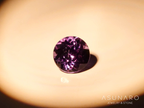 ベキリーブルーガーネット　ラウンドカット　 マダガスカル産　0.12ct【250311-2908】