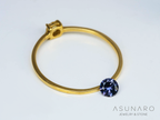 ベキリーブルーガーネット　ラウンドカット　 マダガスカル産　0.18ct【250311-2910】