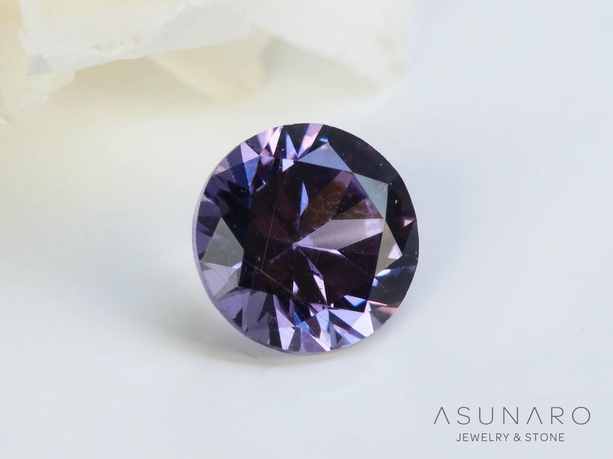 ベキリーブルーガーネット　ラウンドカット　 マダガスカル産　0.24ct【250311-2912】