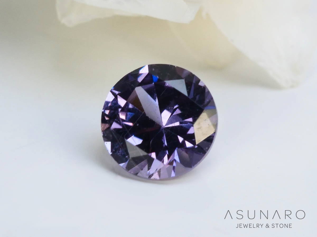 ベキリーブルーガーネット　ラウンドカット　 マダガスカル産　0.24ct【250311-2912】