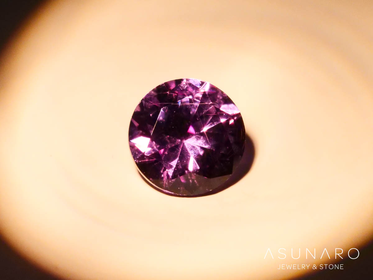 ベキリーブルーガーネット　ラウンドカット　 マダガスカル産　0.24ct【250311-2912】