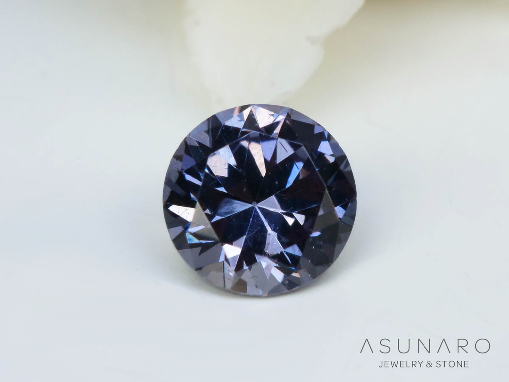 ベキリーブルーガーネット　ラウンドカット　 マダガスカル産　0.25ct【250311-2915】