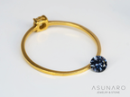 ベキリーブルーガーネット　ラウンドカット　 マダガスカル産　0.22ct【250311-2916】