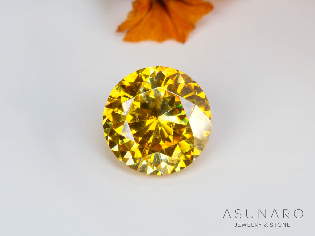 スファレライト ラウンドカット スペイン産 0.80ct【250324-2921】