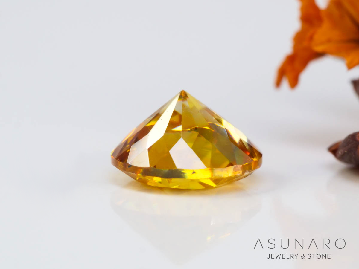 スファレライト ラウンドカット スペイン産 0.80ct【250324-2921】