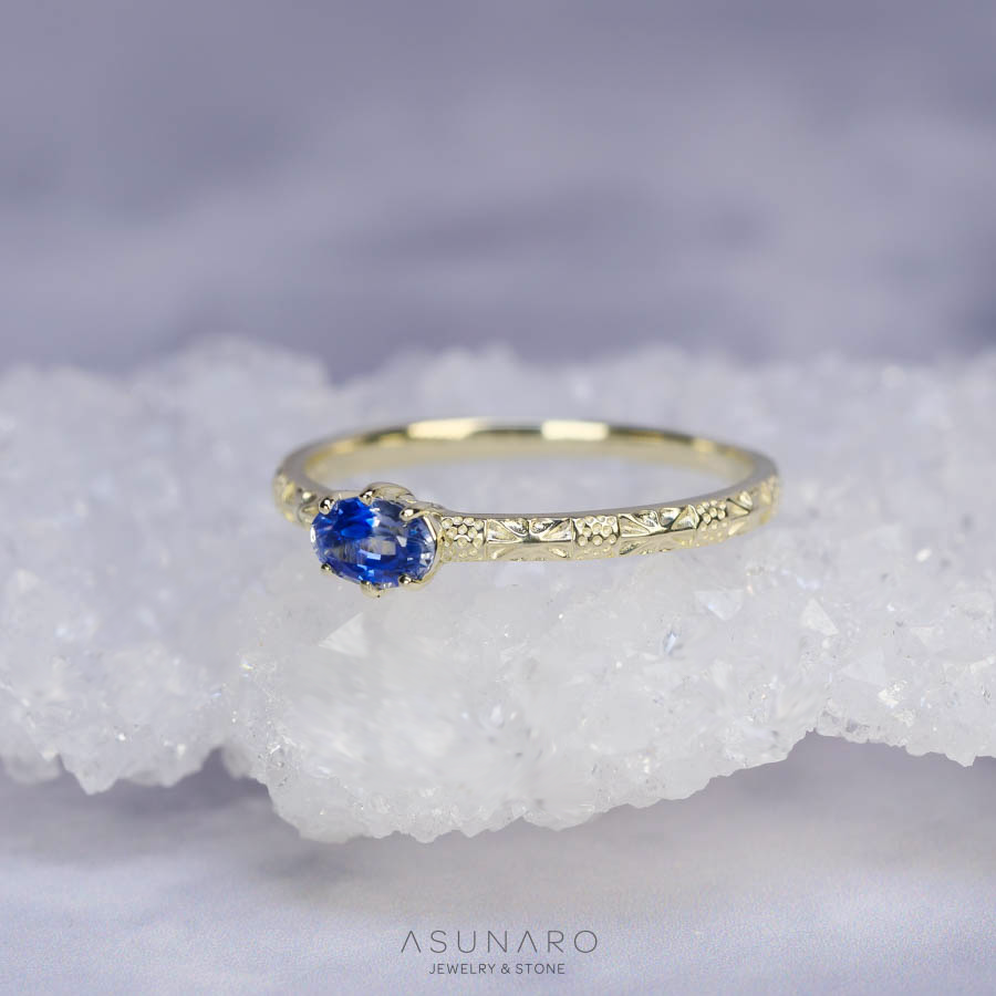 【お仕立て用】空枠番号：5297C　リング枠　ダイヤなし【オーダージュエリー用】