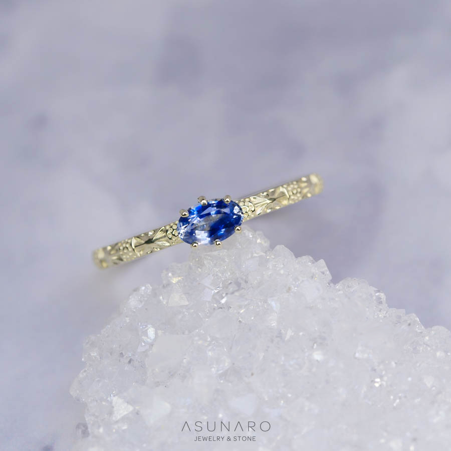 【お仕立て用】空枠番号：5297C　リング枠　ダイヤなし【オーダージュエリー用】