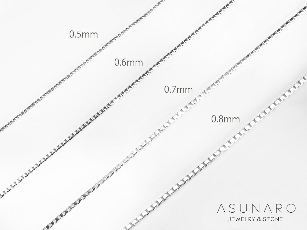 ベネチアンチェーン40cm　幅約0.5mm（細め）・約0.6mm（少し細め）　アジャスター環付き　PT、K18YG　jw240831-b1【チェーン】