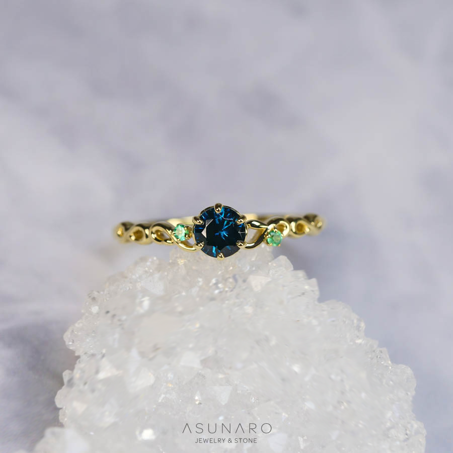 【お仕立て用】空枠番号：5276C　リング枠【オーダージュエリー用】