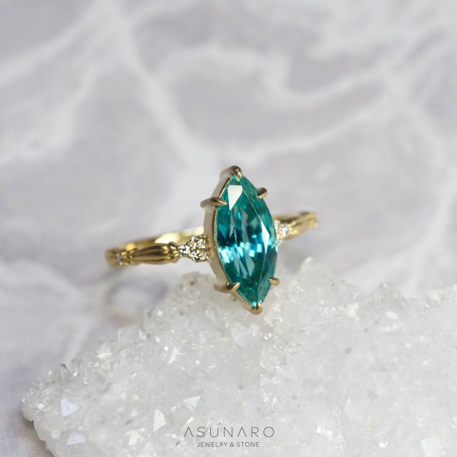 【お仕立て用】空枠番号：5600C　リング枠【オーダージュエリー用】