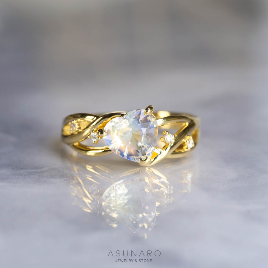 【お仕立て用】空枠番号：3566C　リング枠【オーダージュエリー用】