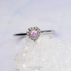 【お仕立て用】空枠番号：ASU-19　3mm用　リング枠　取り巻き【オーダージュエリー用】