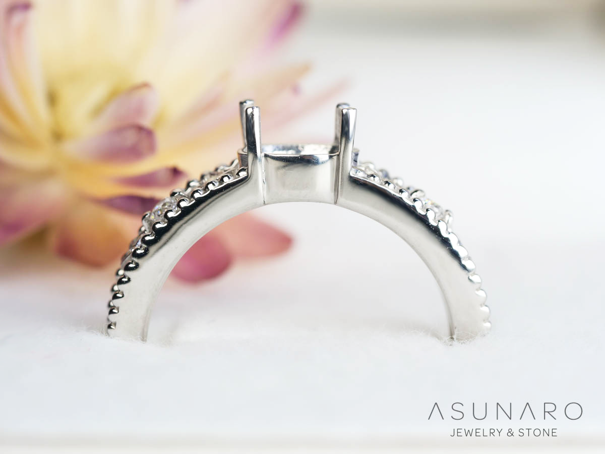 【お仕立て用】空枠番号：5310I　リング枠【オーダージュエリー用】