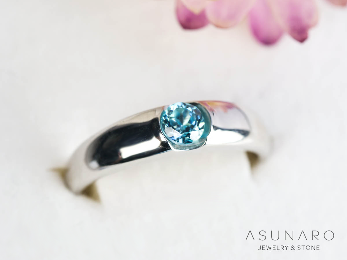 【お仕立て用】空枠番号：3742C　リング枠　ダイヤなし【オーダージュエリー用】