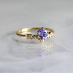 【お仕立て用】空枠番号：S85A　リング枠　V字枠【オーダージュエリー用】