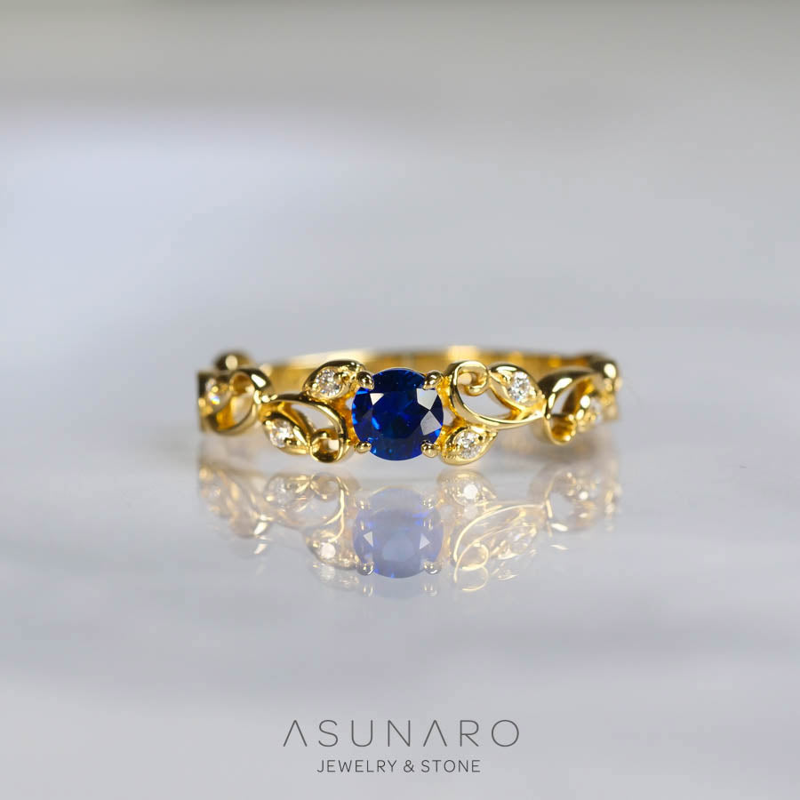 【お仕立て用】空枠番号：S07A　リング枠【オーダージュエリー用】