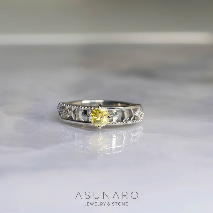 【お仕立て用】空枠番号：S266A　リング枠【オーダージュエリー用】