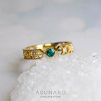 【お仕立て用】空枠番号：3517C　リング枠【オーダージュエリー用】