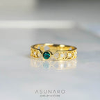 【お仕立て用】空枠番号：3517C　リング枠【オーダージュエリー用】