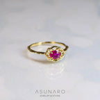 【お仕立て用】空枠番号：5556C　リング枠【オーダージュエリー用】