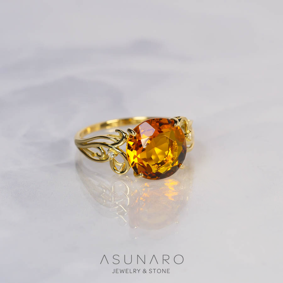 【お仕立て用】空枠番号：3587C　リング枠【オーダージュエリー用】