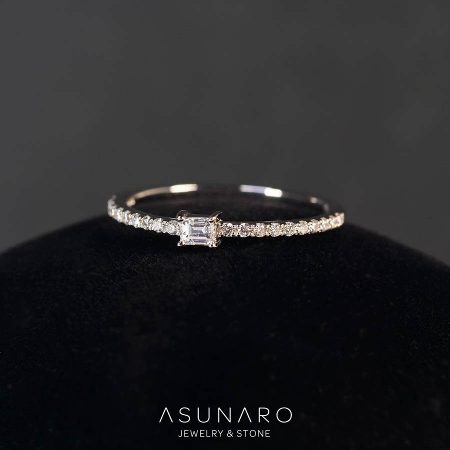 【お仕立て用】空枠番号：4801C　リング枠【オーダージュエリー用】