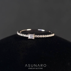 【お仕立て用】空枠番号：4801C　リング枠【オーダージュエリー用】