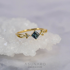 【お仕立て用】空枠番号：4042C　リング枠【オーダージュエリー用】