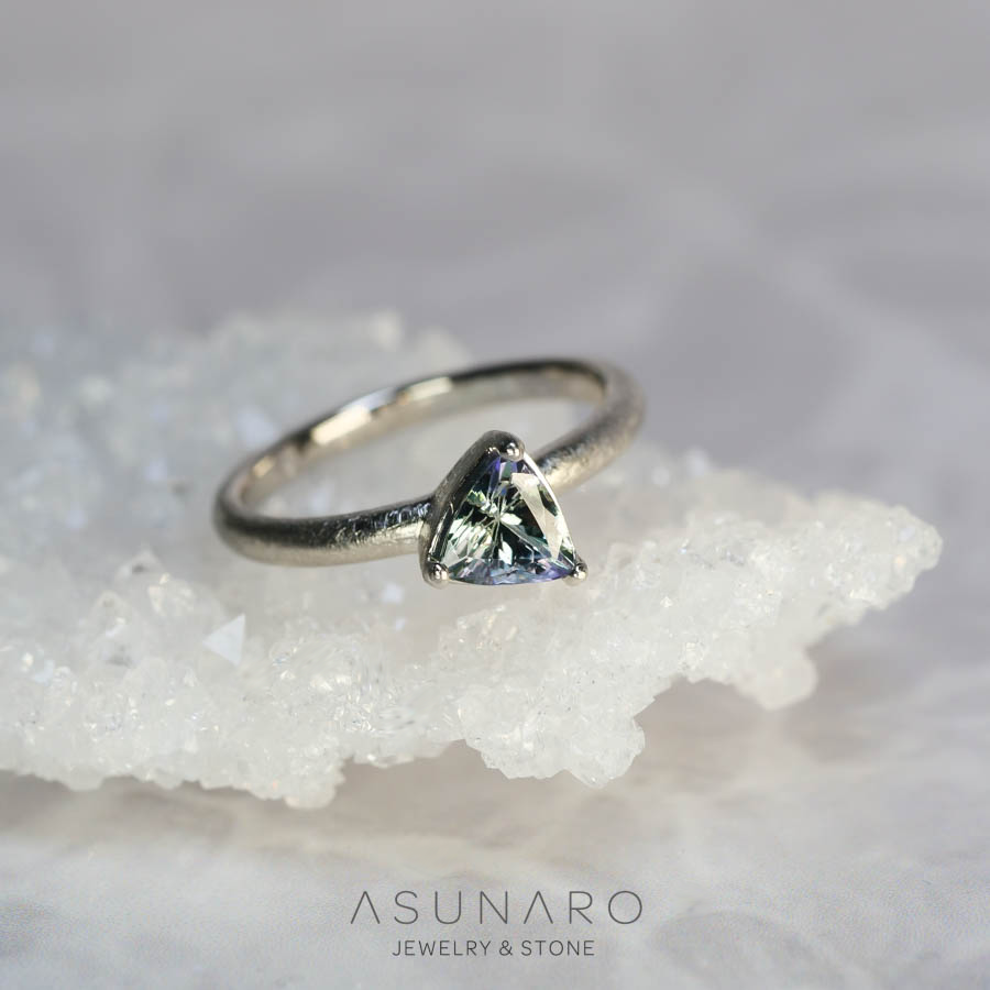 【お仕立て用】空枠番号：ASU-22　ダイヤなし　リング枠【オーダージュエリー用】