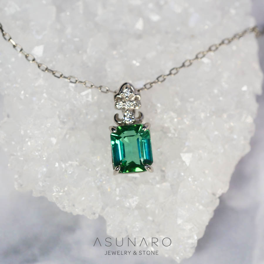 【お仕立て用】空枠番号：4714C　ペンダントトップ枠【オーダージュエリー用】