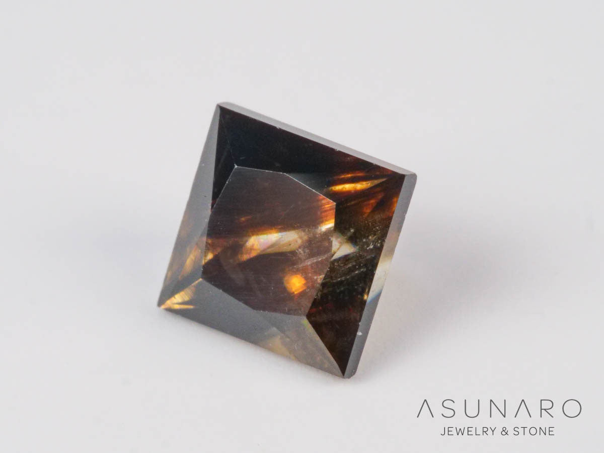 キャシテライト  スクエアカット　ビルマ産 　1.46ct　【250508-2944】