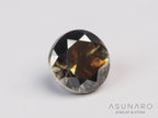 バイカラーキャシテライト  ラウンドカット　ビルマ産 　0.88ct　【250508-2950】