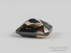 バイカラーキャシテライト  エメラルドカット　ビルマ産 　0.64ct　【250508-2951】