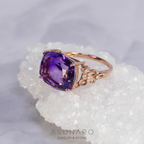 【お仕立て用】空枠番号：3687C　リング枠【オーダージュエリー用】