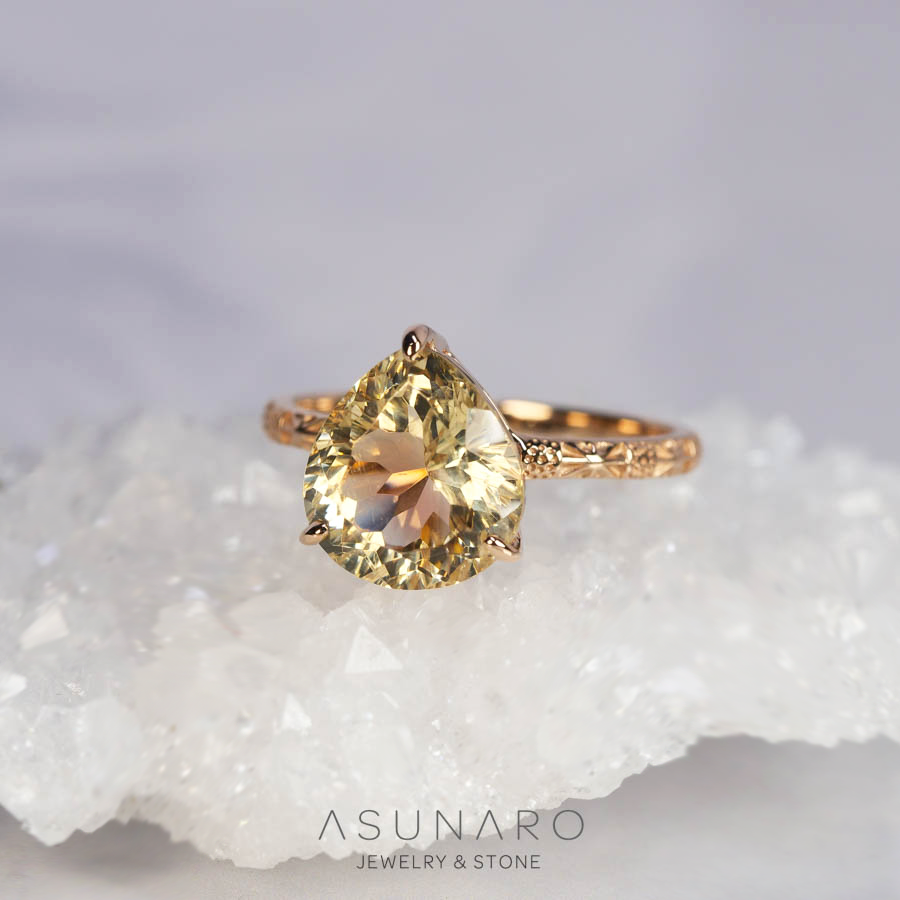 【お仕立て用】空枠番号：5297C　リング枠　ダイヤなし【オーダージュエリー用】