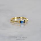 【お仕立て用】空枠番号：5607C　リング枠【オーダージュエリー用】