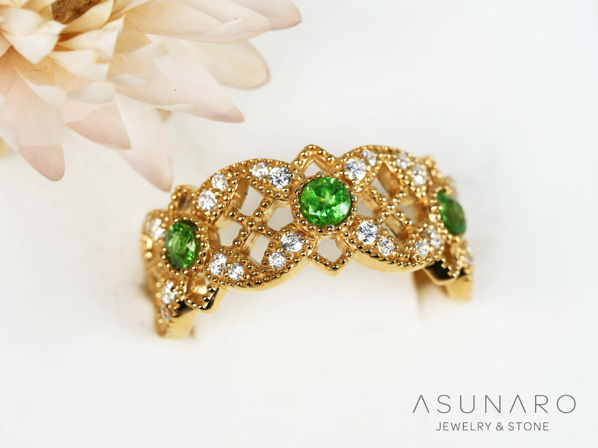 【お仕立て用】空枠番号：S274A　リング枠【オーダージュエリー用】